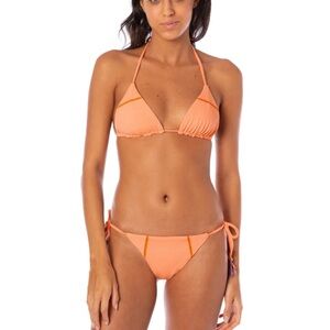 Women's Orange Bikini Set